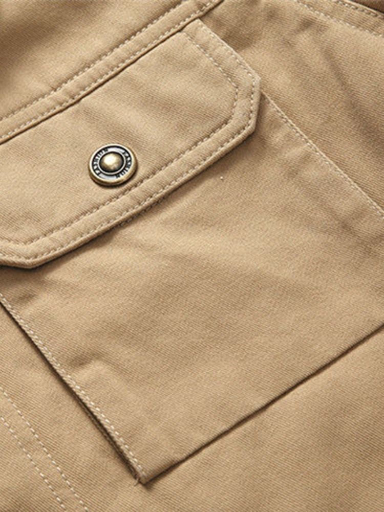Mäns Letter Thick Lapel Slim Single-breasted Jacket