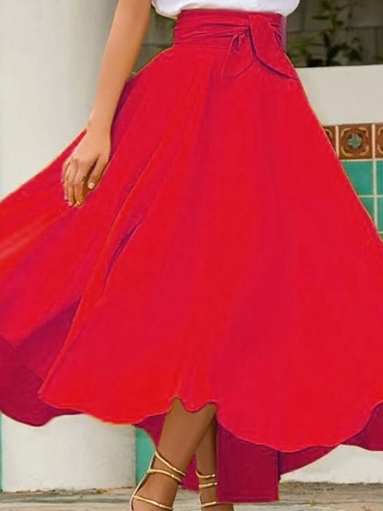 Expansion Ankle-length Plain Fashion Damkjol