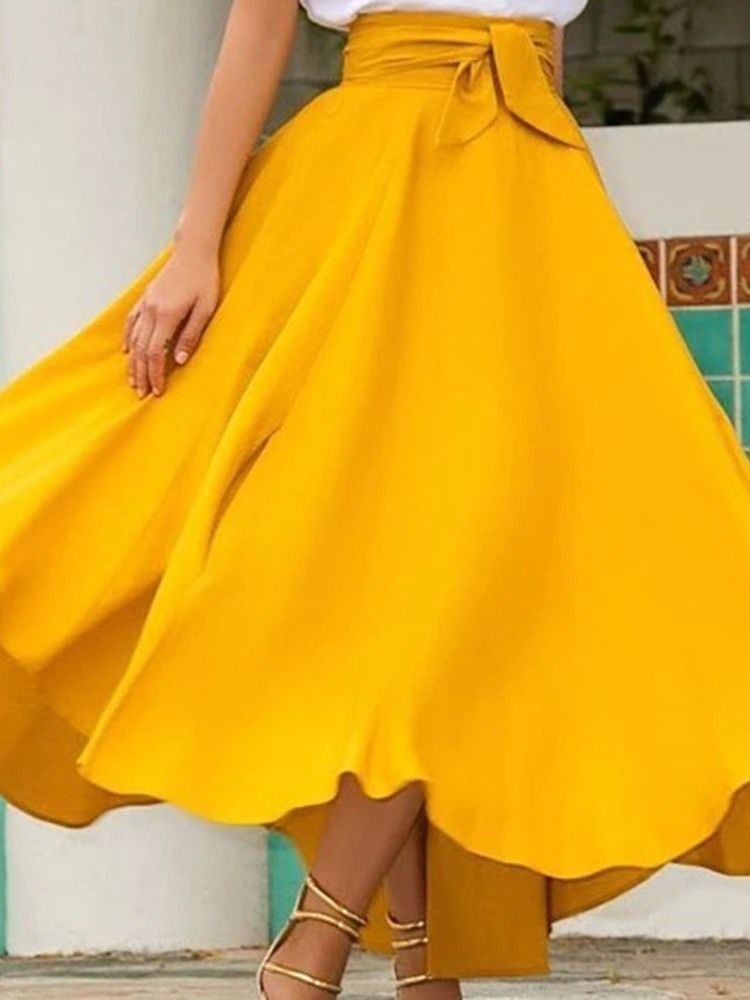 Expansion Ankle-length Plain Fashion Damkjol