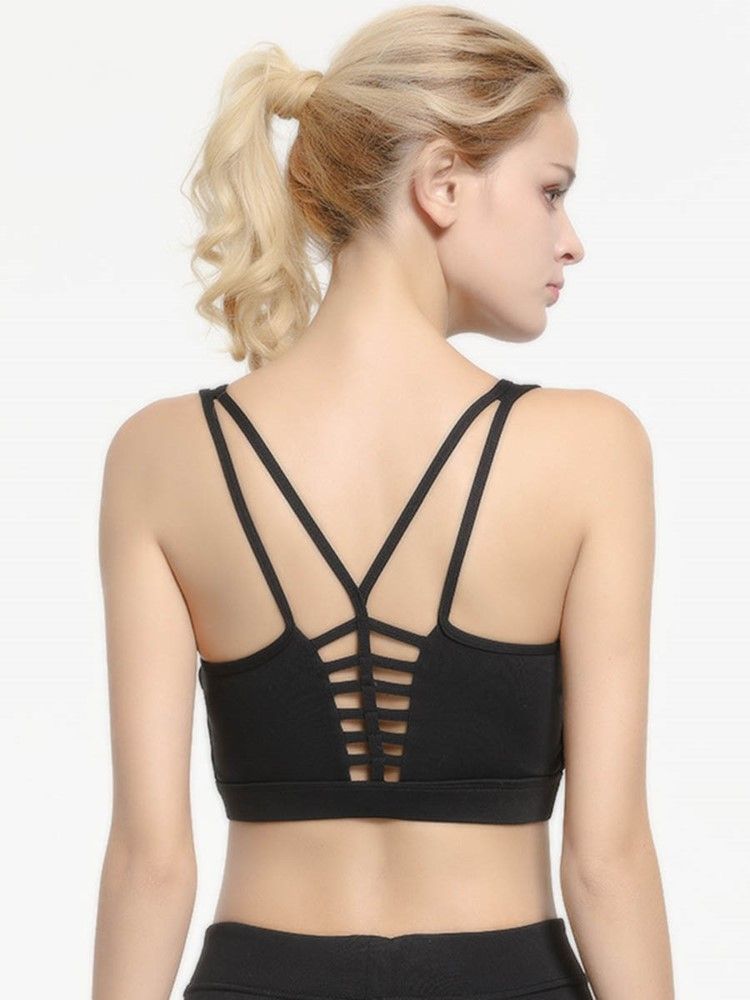 Kvinnors Vanliga Push-up-bh-sport-behå